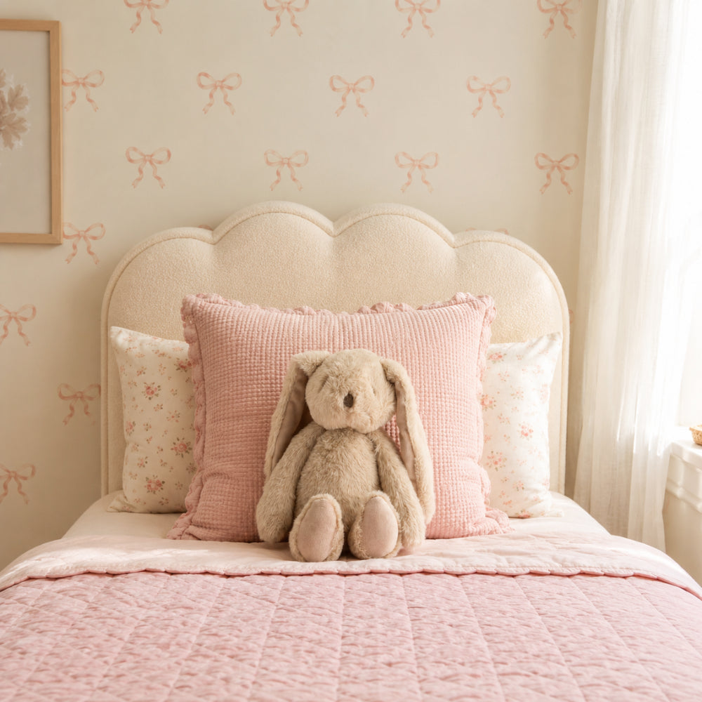 Peek-A-Boo Collection Baby Plush Toy - TAUPE BUNNY