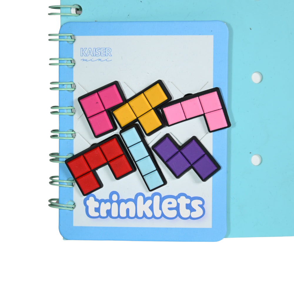 Kids Trinklets Lge Notebook - BLOCKS