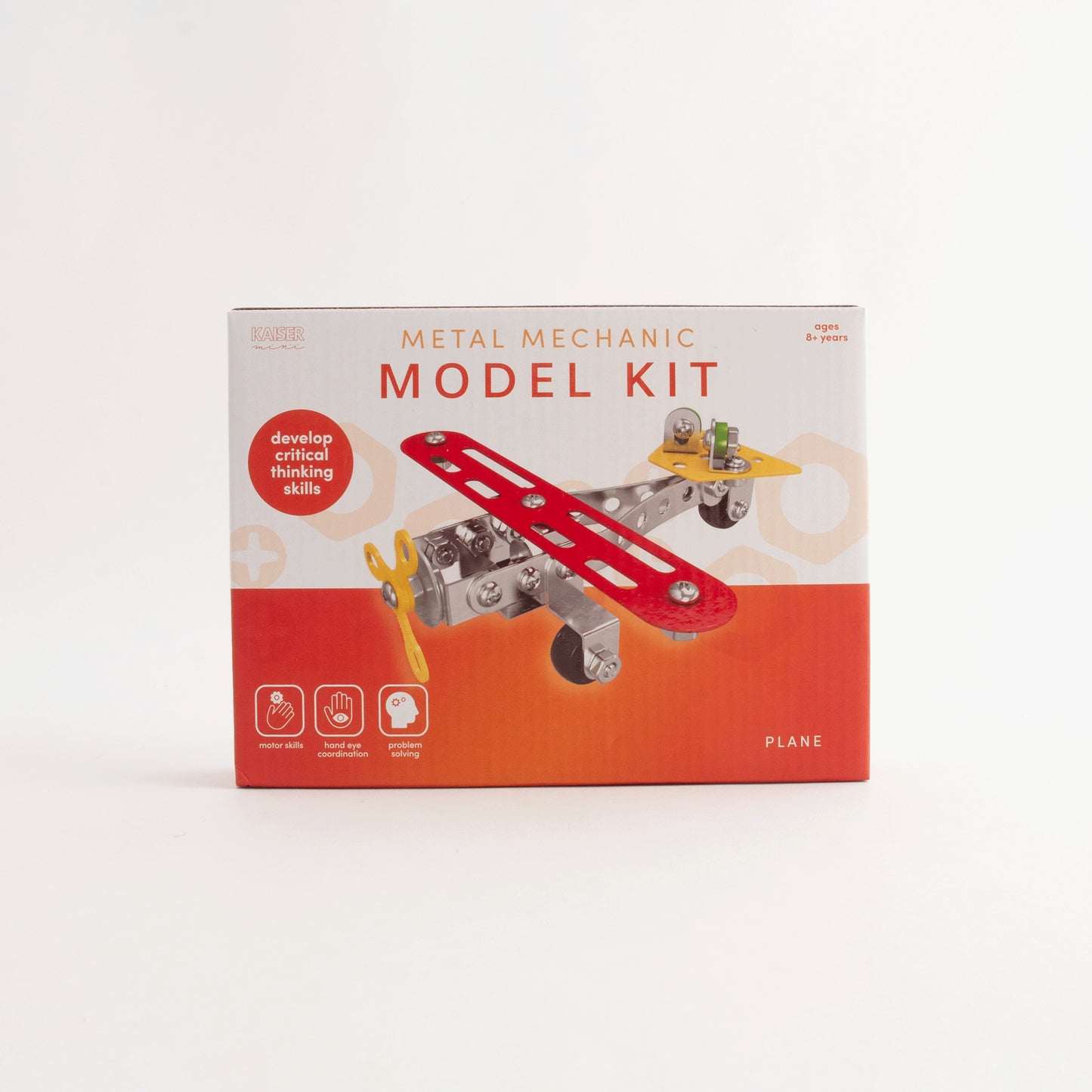 Kaiser Toy Box - Kids Metal Mech Model Medium - PLANE