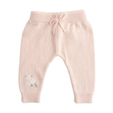 Baby Knit Jogger - PASTEL PINK Size 6-12M