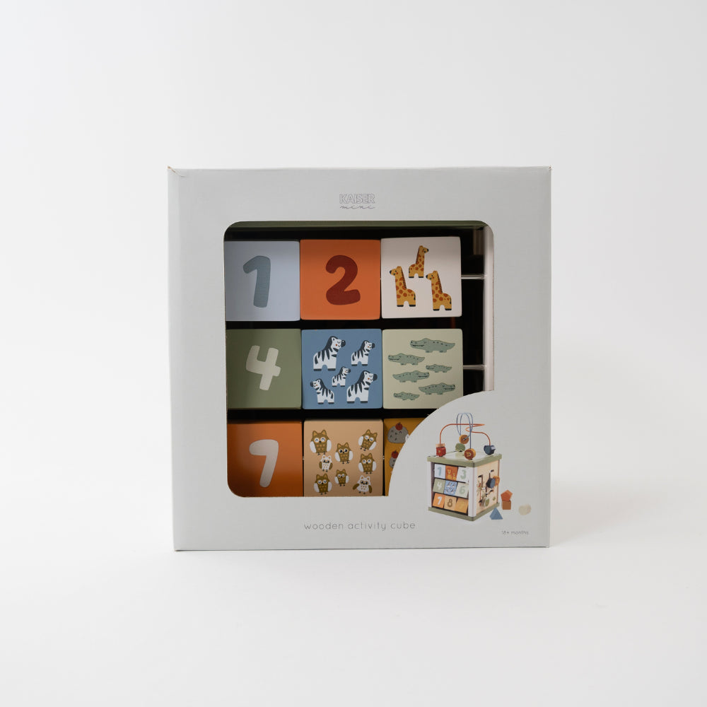 K Mini Baby Wooden Toys - Wooden Cube
