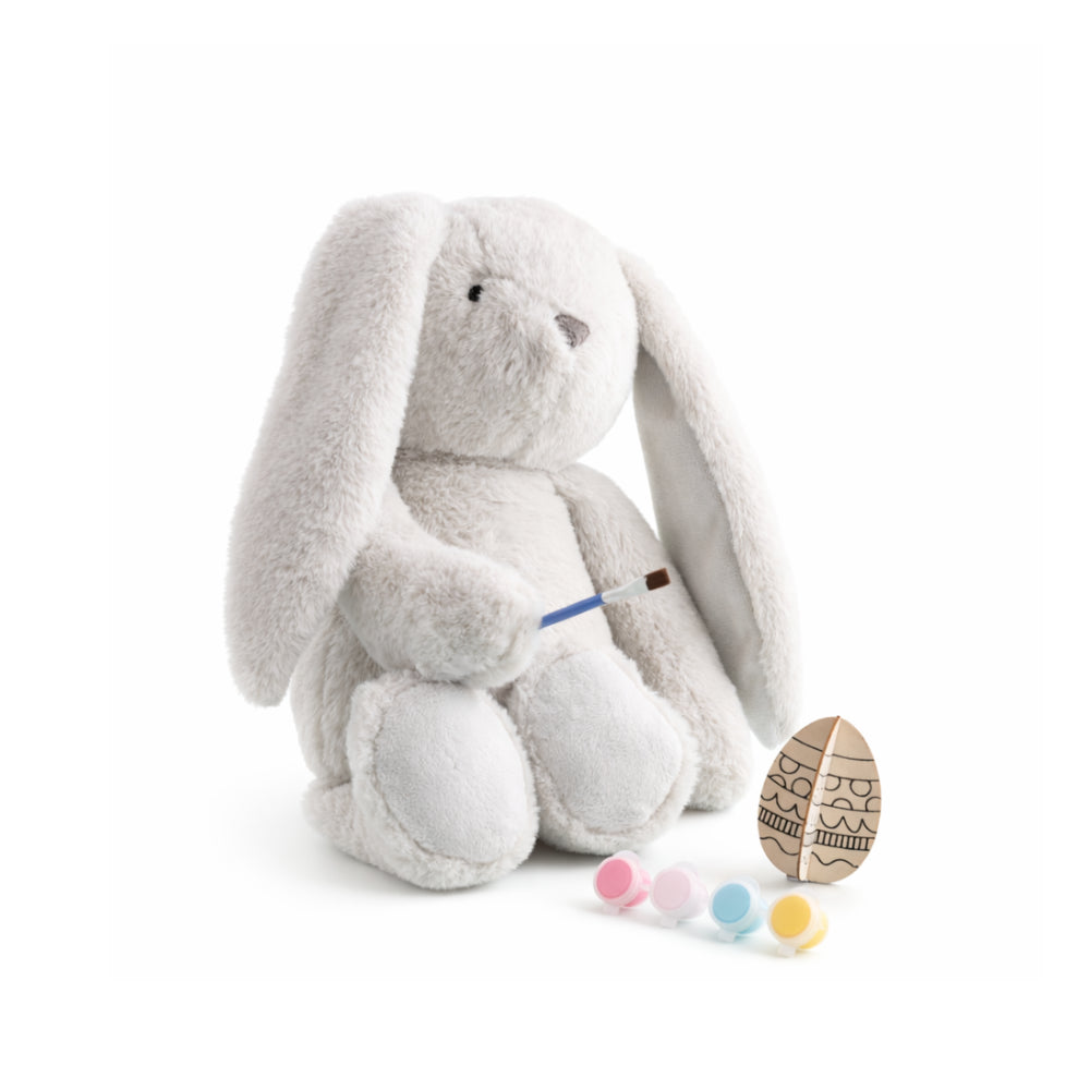 Kids Easter Plush Bunny Large - Light Grey