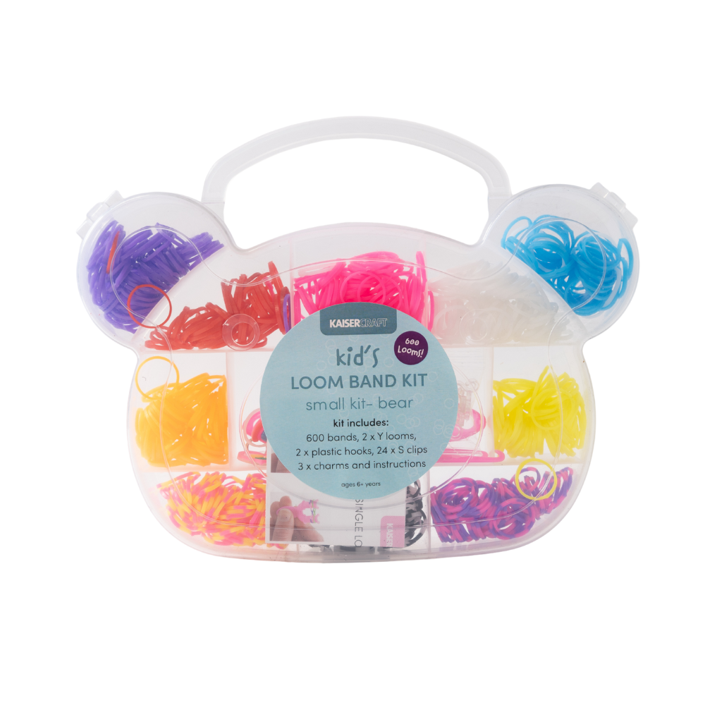 Kaiser Creative Club - Kids Loom Band Kit Sml - BEAR