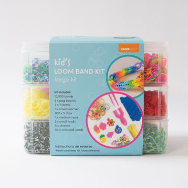 Kaiser Creative Club - Kids Loom Band Kit Lge - TRIPLE STACK