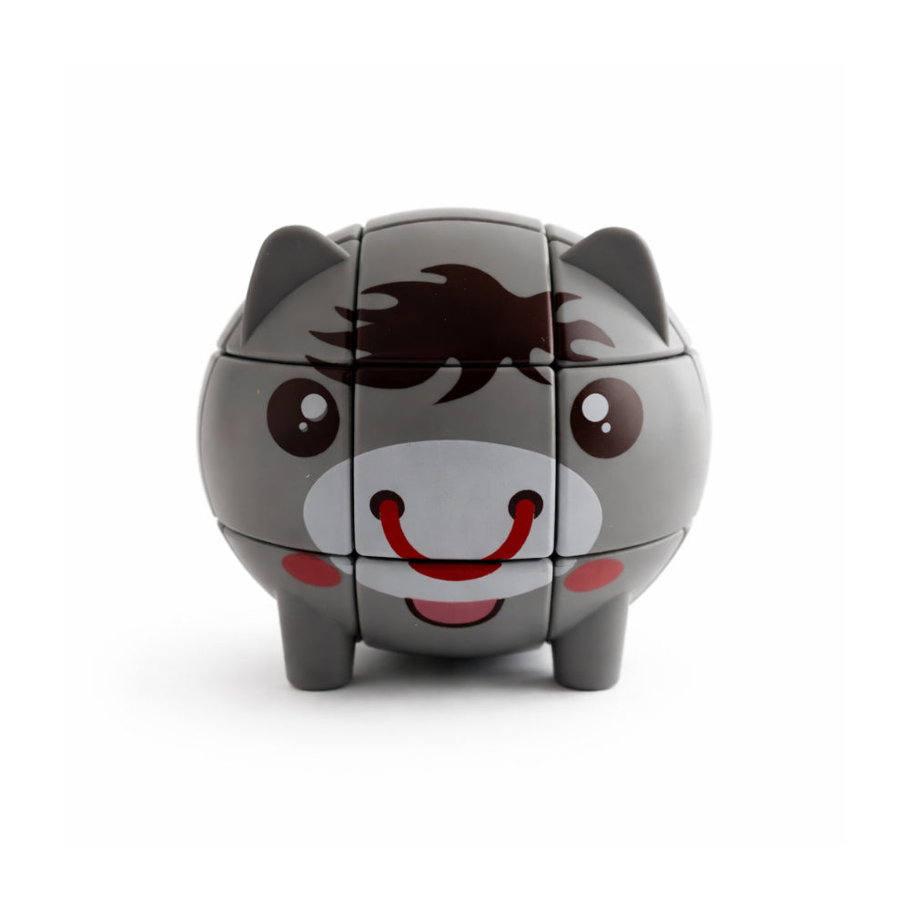 Kaiser Toy Box - Kids Animal Magic Cube - GREY