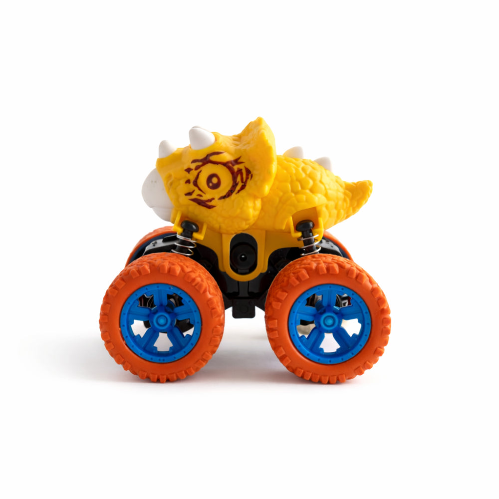 Kaiser Toy Box - Kids Dino Stunt Truck - YELLOW