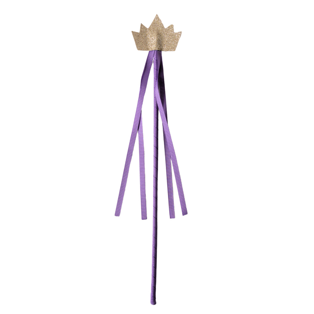 K Mini Dress Up Wand - Gold Crown