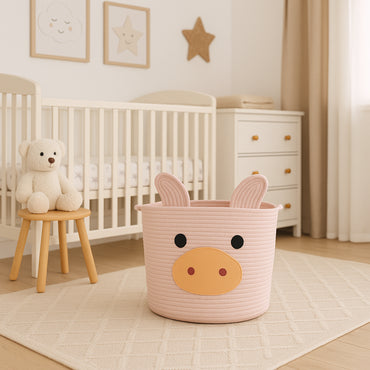 Tiny Orchard Baby Toy Storage - PIG