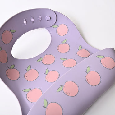 Tiny Orchard Baby Silicone Bib - FRUIT