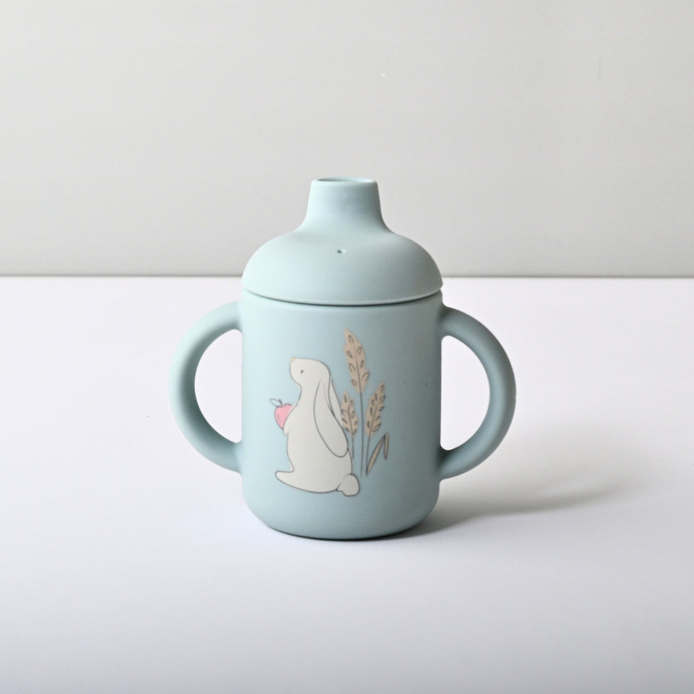 Tiny Orchard Baby Silicone Sippy Cup - BUNNY