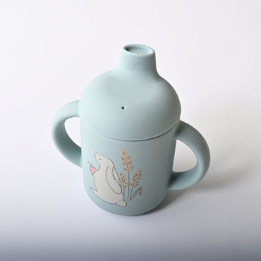 Tiny Orchard Baby Silicone Sippy Cup - BUNNY