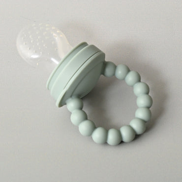 Tiny Orchard Baby Silicone Food Feeder - GREEN