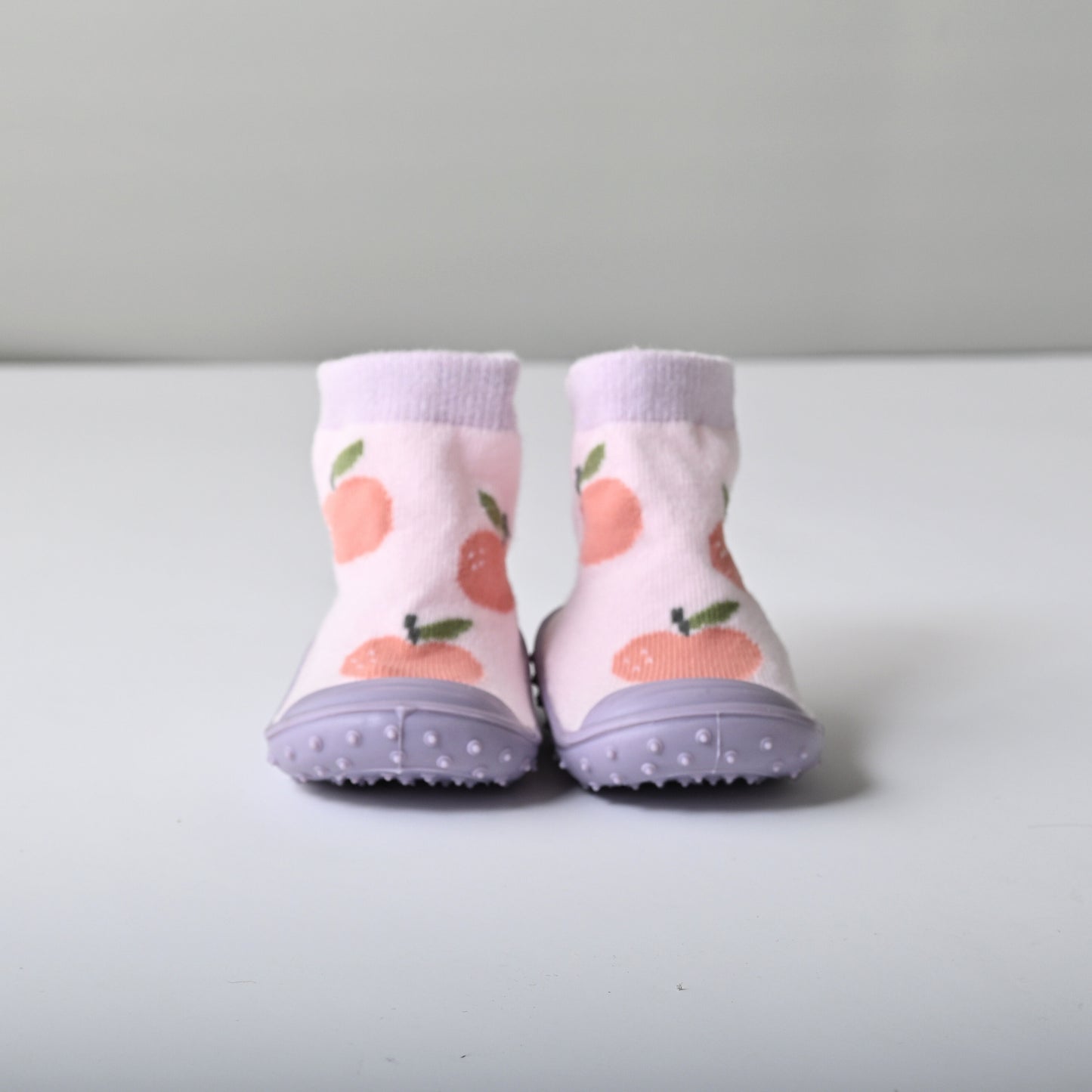 Tiny Orchard Baby Rubber Socks - APPLE