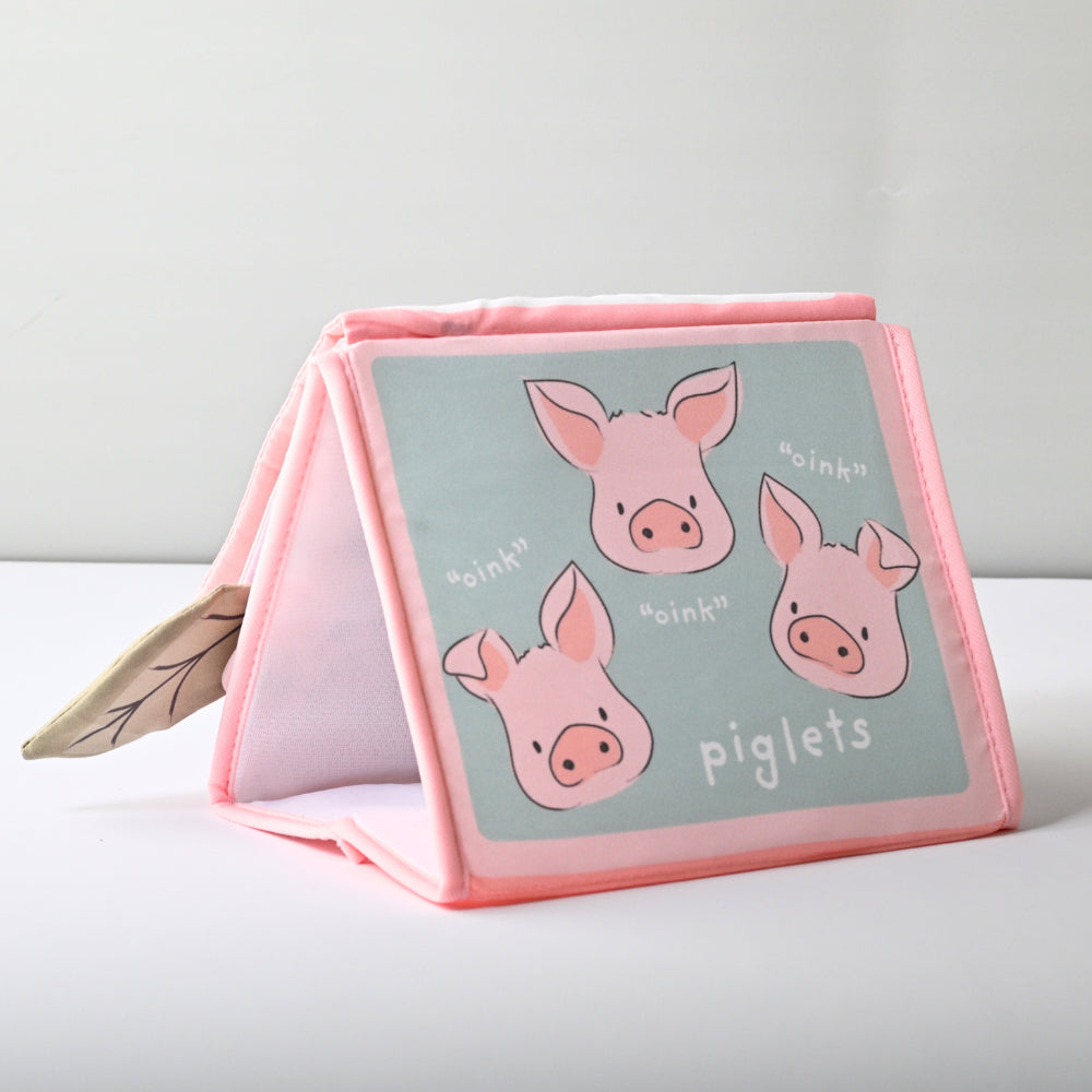 Tiny Orchard Baby Tummy Time Texture Book - FIELD