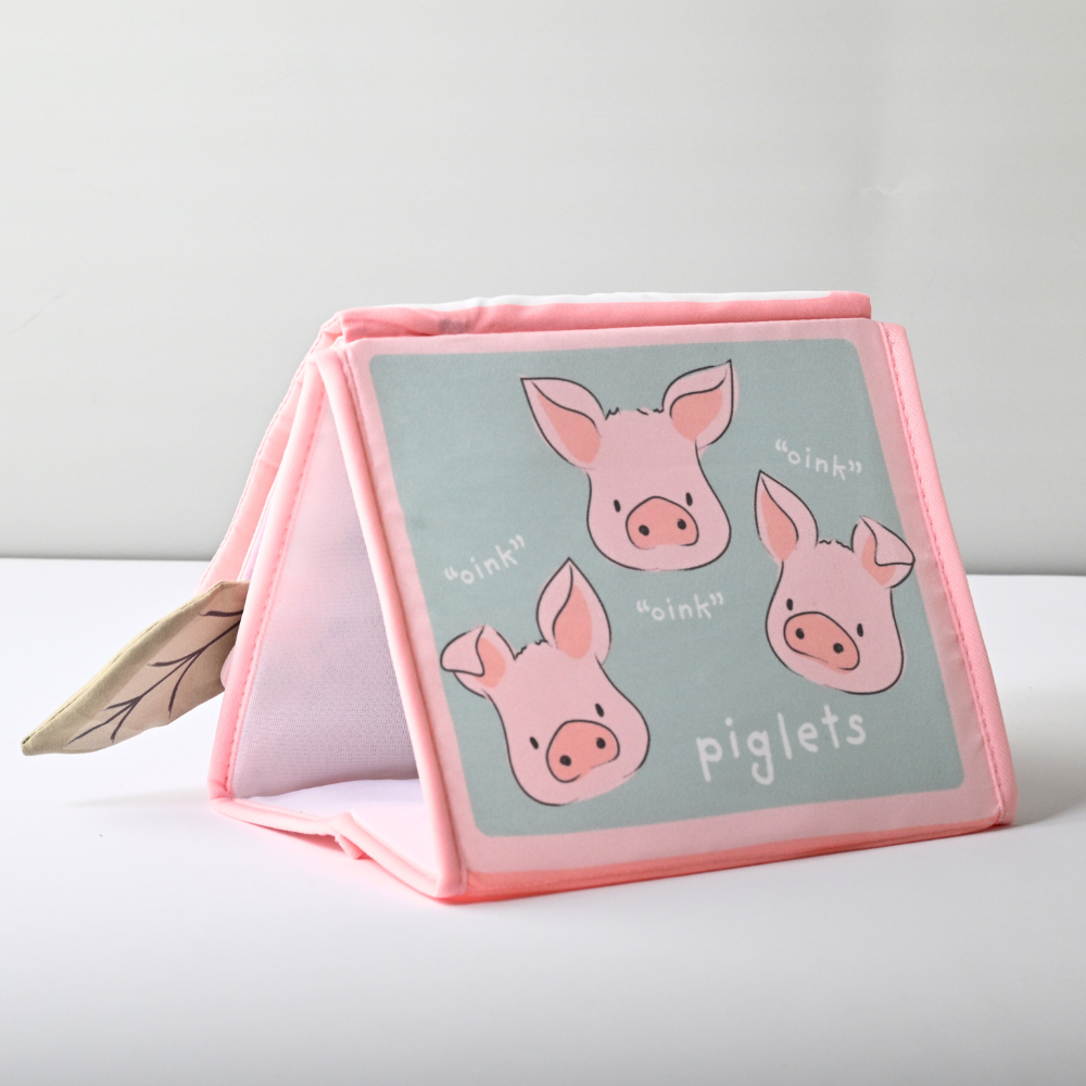 Tiny Orchard Baby Tummy Time Texture Book - FIELD