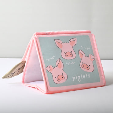 Tiny Orchard Baby Tummy Time Texture Book - FIELD