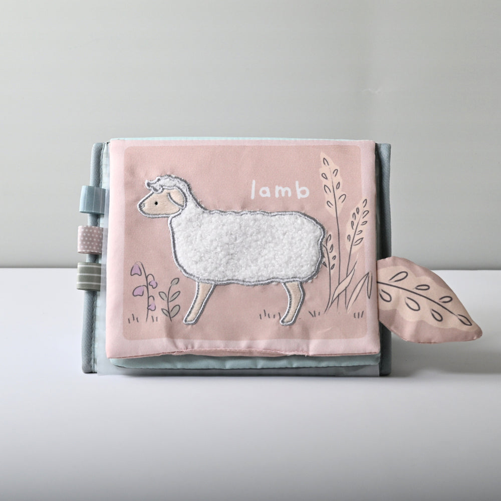 Tiny Orchard Baby Tummy Time Texture Book - FARM