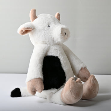 Tiny Orchard Baby Plush Toy Large - COW