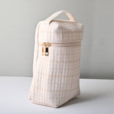 Tiny Orchard Quilted Nappy Bag - GINGHAM