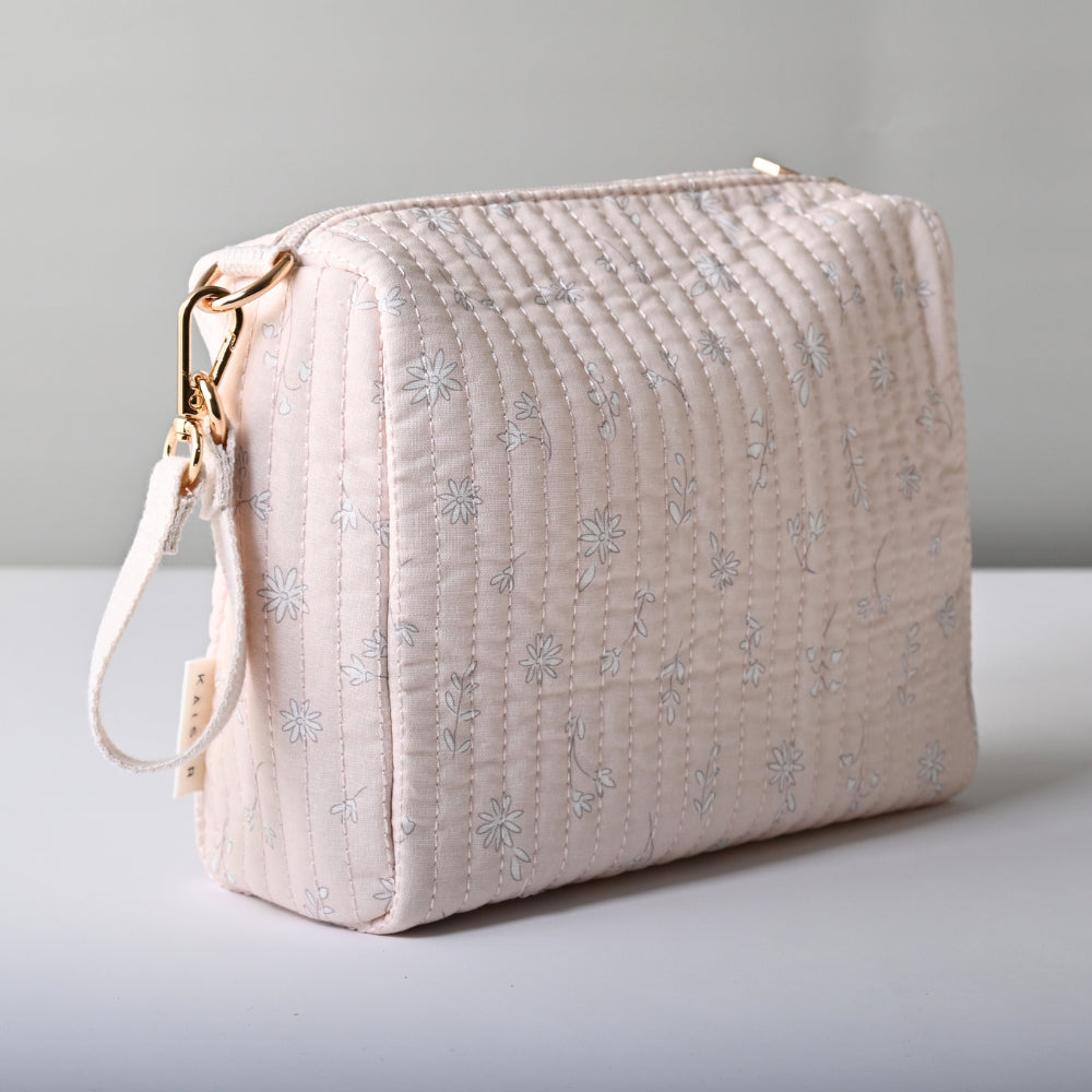 Tiny Orchard Quilted Pouch - DITSY FLORAL