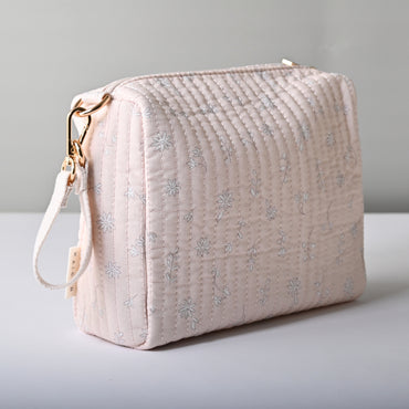 Tiny Orchard Quilted Pouch - DITSY FLORAL