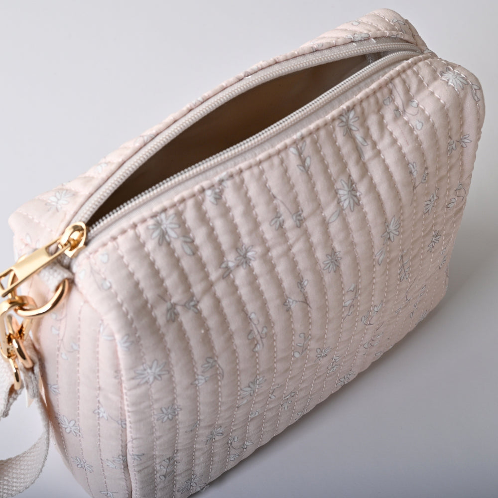 Tiny Orchard Quilted Pouch - DITSY FLORAL