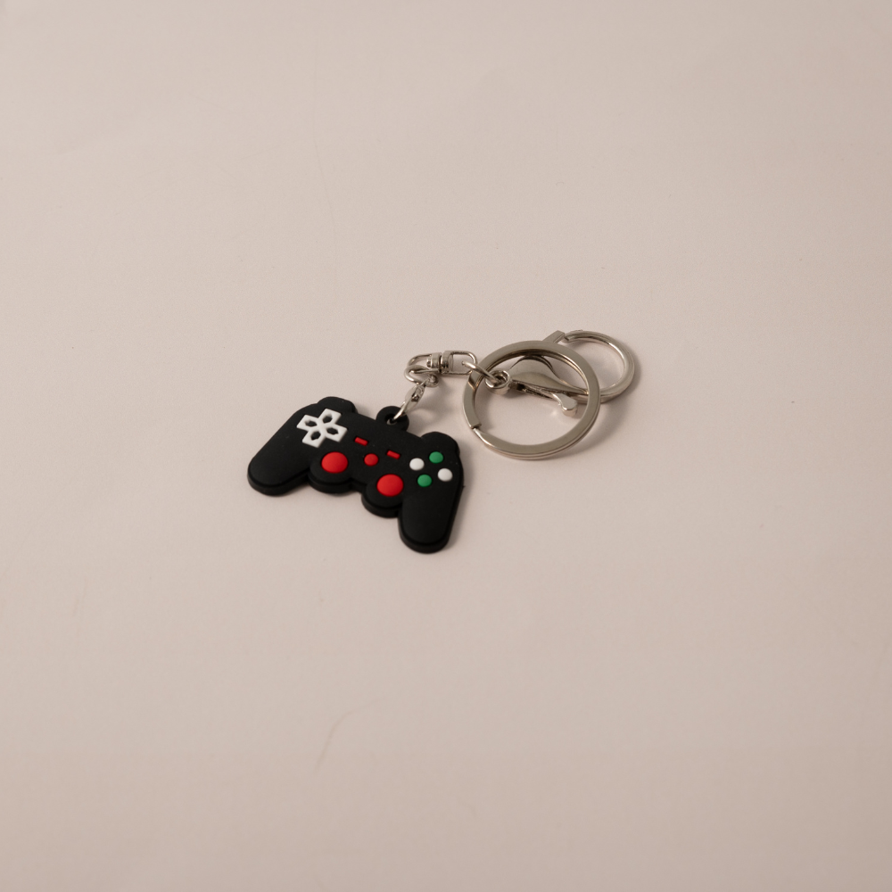 Keychain Silicone - BLACK CONTROLLER