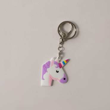 Keychain Silicone - UNICORN HEAD