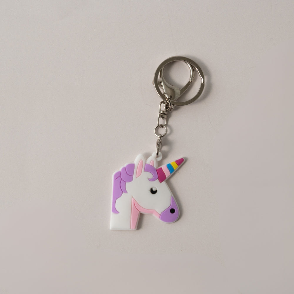 Keychain Silicone - UNICORN HEAD