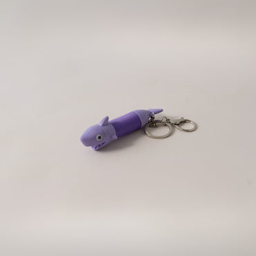 Keychain Pop Tube - SHARK PURPLE