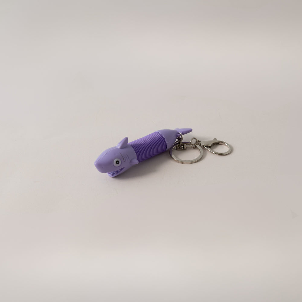 Keychain Pop Tube - SHARK PURPLE