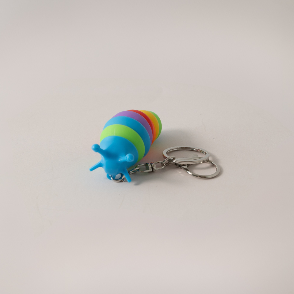 Keychain Wigglepillar - RAINBOW