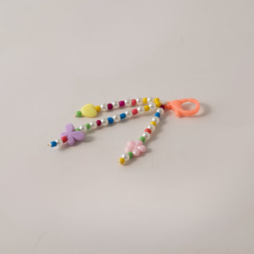 Keychain Bead Chain - FLOWER