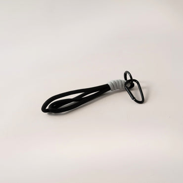 Keychain Carabiner Rope - BLACK