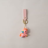 Keychain 3D Unicorn - PINK