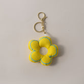 Keychain Fabric Flower - YELLOW
