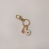Keychain Enamel Flower/Heart - HEART
