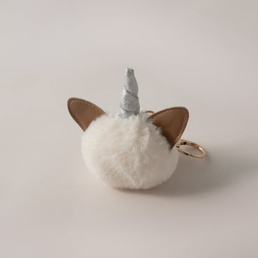 Keychain Pom Pom - UNICORN CAT