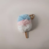 Keychain Paddle Pop Pom Pom