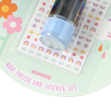 Sunnie Series Nail Polish & Sticker Set - SUNNIE