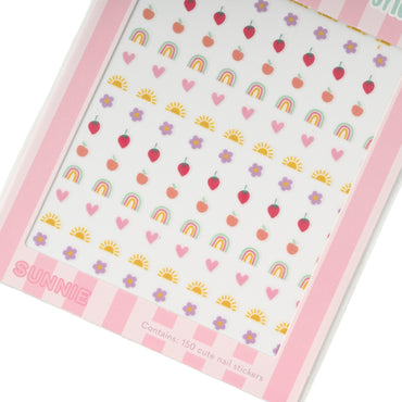Sunnie Series Nail Stickers 150pc - BLOOM