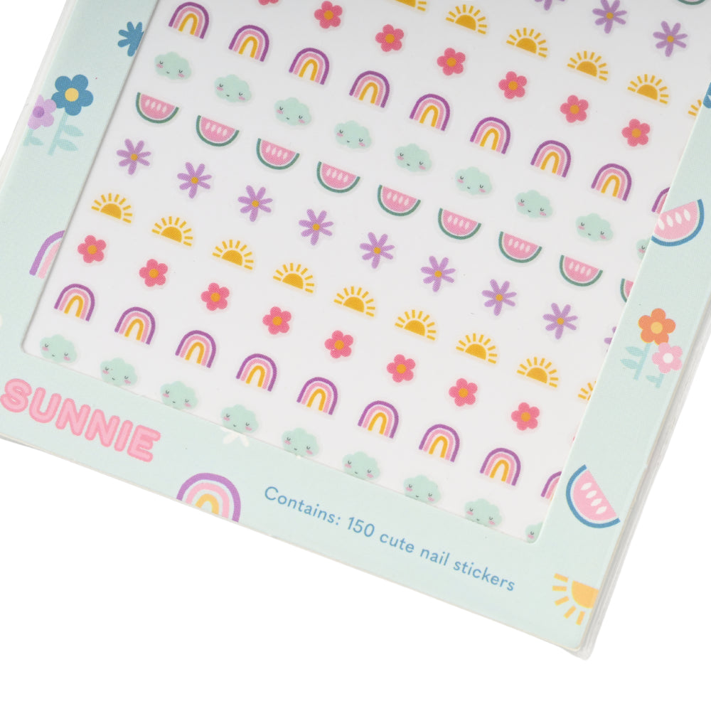 Sunnie Series Nail Stickers 150pc -Sunnie