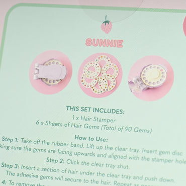 Sunnie Series Hair Gem Stamper