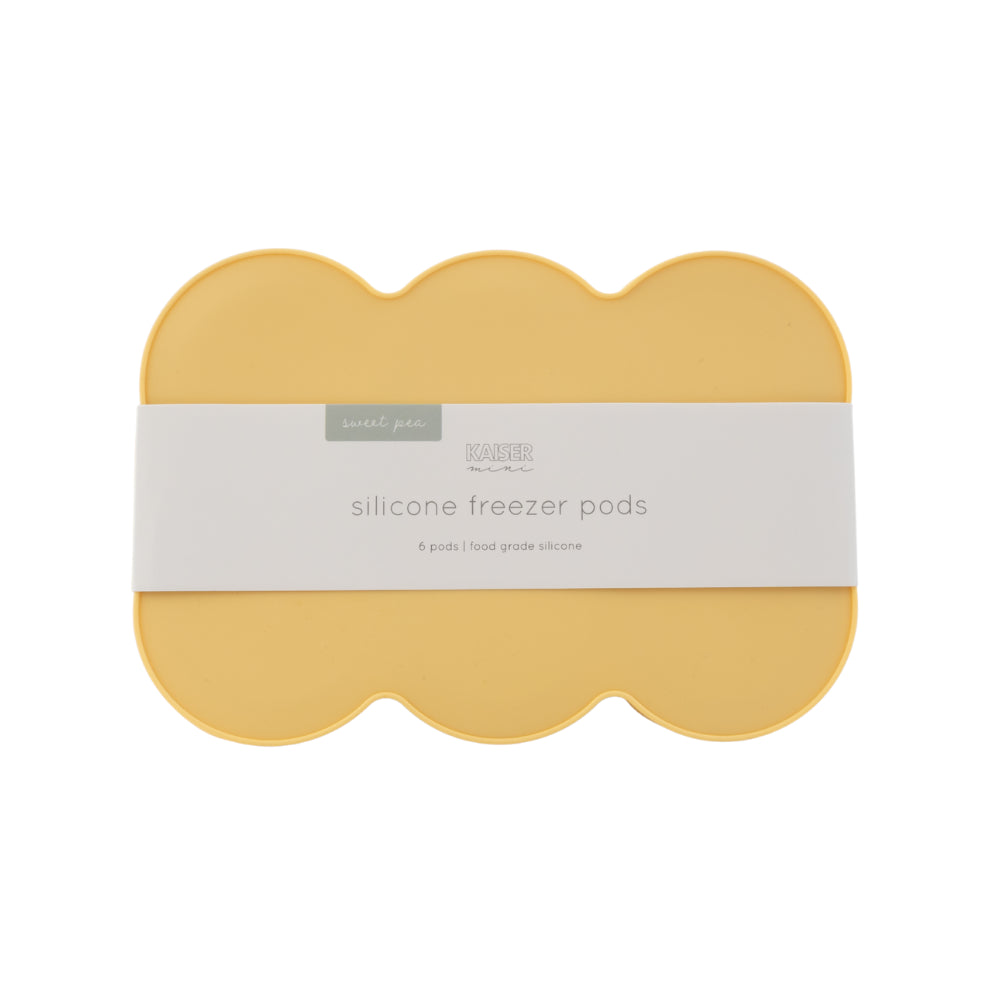 Baby Silicone Freezer Pod - YELLOW