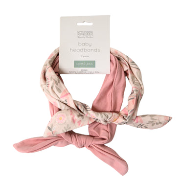 Baby Headbands 2pk - WILDFLOWER