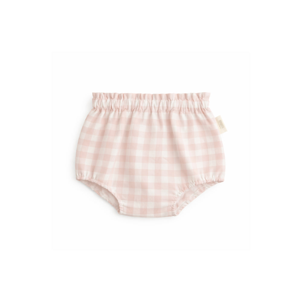 Sweet Pea series Baby Bloomers - PINK GINGHAM