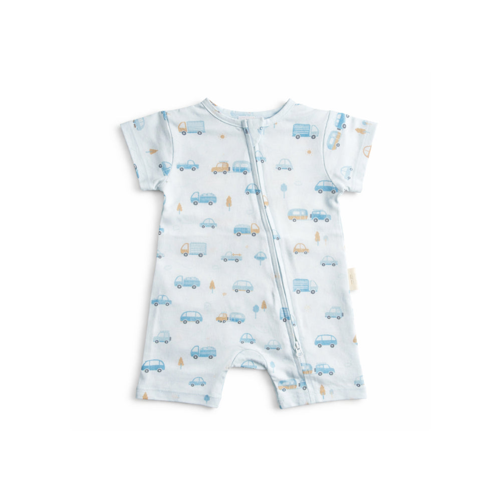 Sweet Pea series Baby Romper 6-12m - COOL CARS