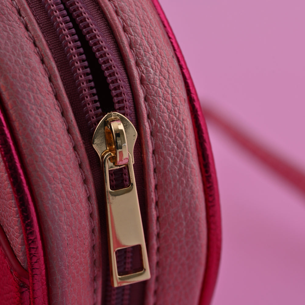 Kids Christmas Shaped Side Bag - Peppermint Swirl