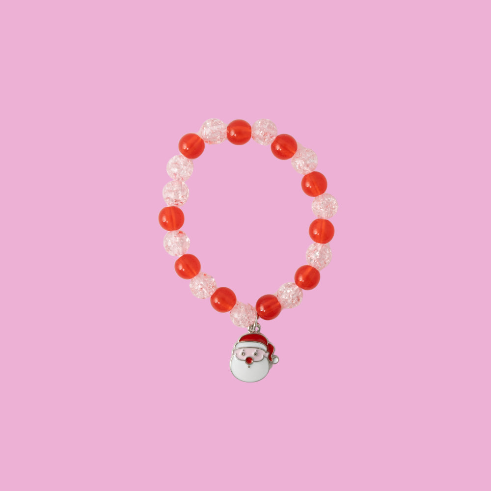 Kaiser Mini Christmas Bead Charm Bracelet - Santa