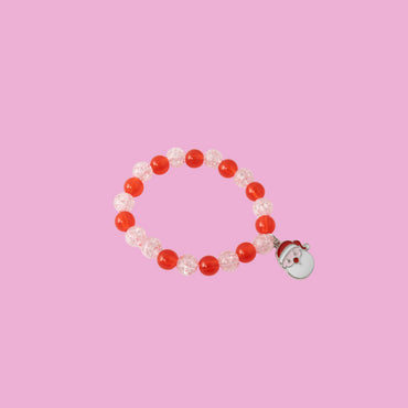 Kids Bead Charm Bracelet - SANTA